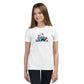 Halloween Sharks- Ice Cream Shark Genderless Youth Short Sleeve T-Shirt